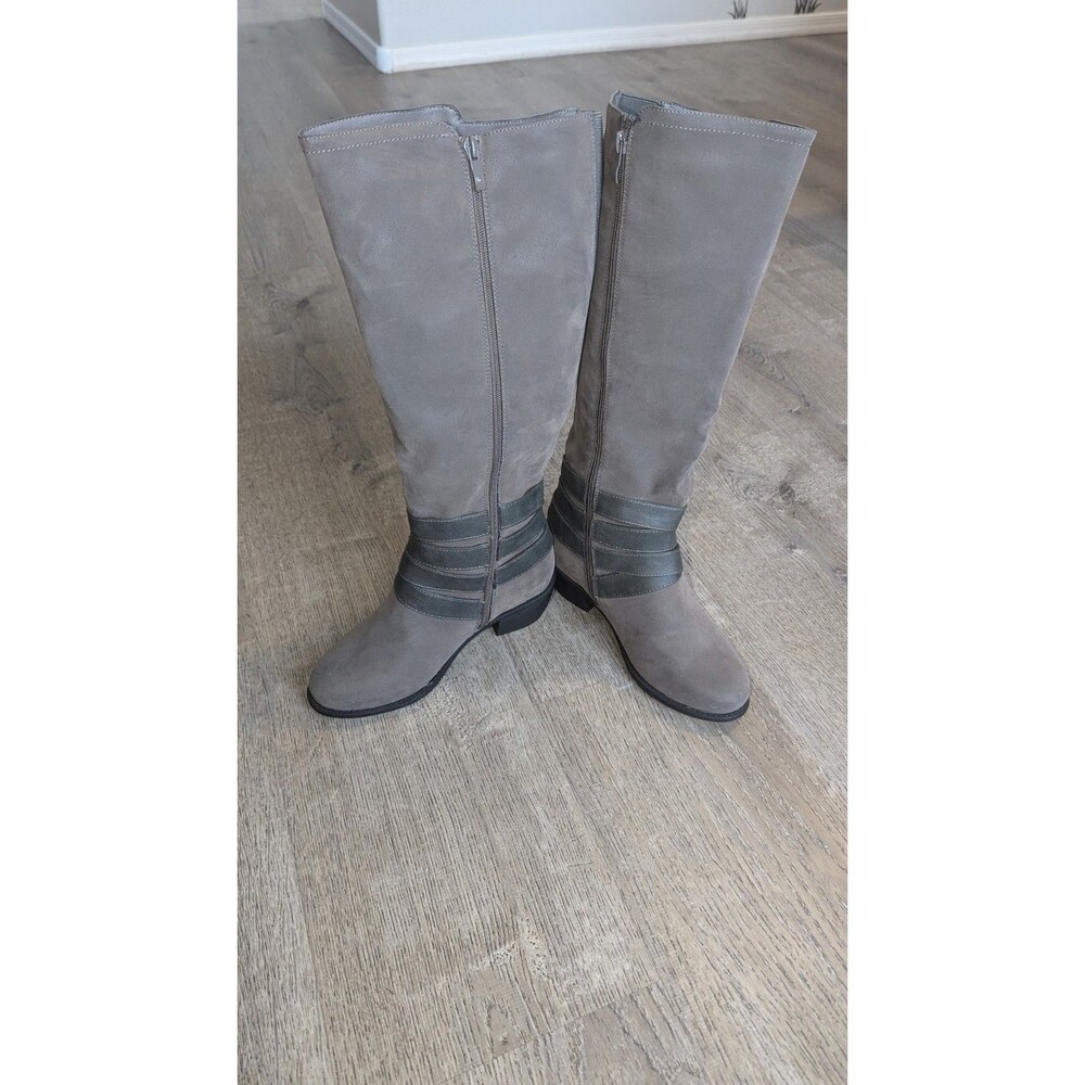 Luoika Women's Extra Wide Calf Knee High Boots Size 7XW